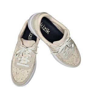 KIZIK Hands-Free Shoes Prague Terrazzo Canvas Suede Unisex M's 6 / W's 7.5